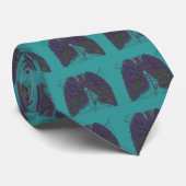 Cravate d'art du poumon d'hommes (Roulé)