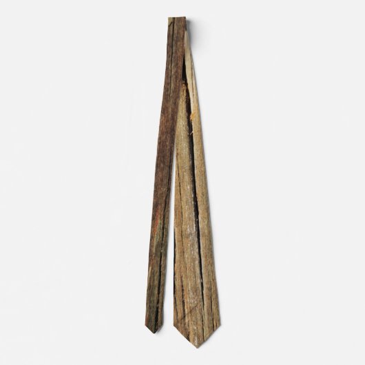 Cravate d'art en bois personnalisée (Dos)