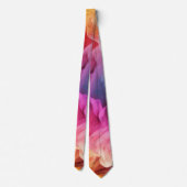 Cravate d'art fluide coloré (Dos)