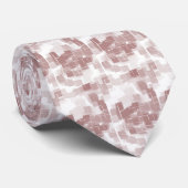 cravate d'art géométrique "soude de raisin" (Roulé)