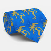 Cravate d'art MammaBASIL (Roulé)