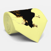 Cravate d'artisanat d'aigle d'atterrissage (Roulé)