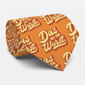 Cravate Das Ist Mir Wurst Funny Allemand Idiom Cravate, Al (Roulé)