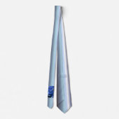 Cravate Dauphin bleu (Dos)