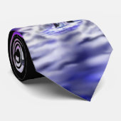 Cravate Dauphin clair de lune (Roulé)