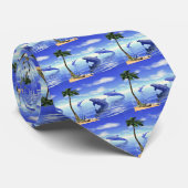 Cravate Dauphins (Roulé)