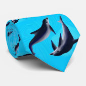 Cravate Dauphins (Roulé)