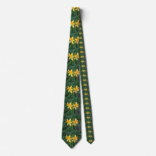 Cravate DAYLILY "Downey" Duo — ECHO Print.