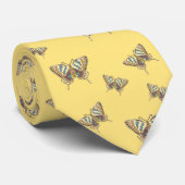 Cravate de Aztec Swallowtail (Roulé)