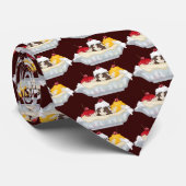 Cravate de banana split (Roulé)