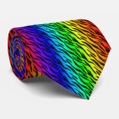 Cravate de bande animale Rainbow Pride (Roulé)