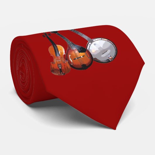 Cravate de bande de Bluegrass filtrée (Roulé)