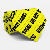 Cravate de bande de scène du crime (Roulé)