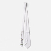 Cravate de bande dessinée de girafe (Dos)