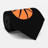 Cravate de basket-ball de tigres (Roulé)