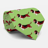 Cravate de Basset Hound (Roulé)