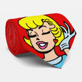 Cravate de beauté Retro Comic Strip (Roulé)