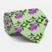 Cravate De beaux lilas (Roulé)