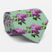 Cravate De beaux lilas violets (Roulé)