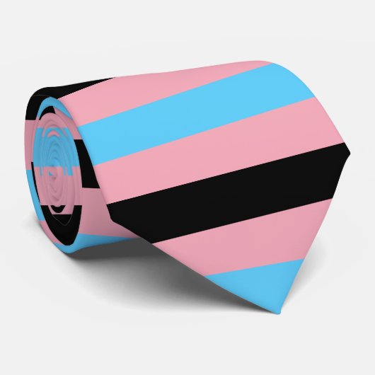 Cravate de Black Transgender Color (Roulé)