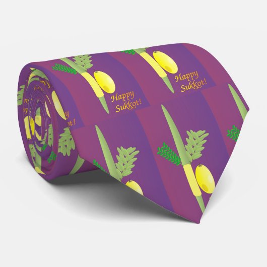 Cravate de blanche de Sukkot 4 (Roulé)