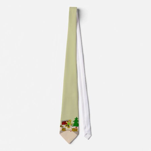 Cravate de blessures de Noël (Devant)