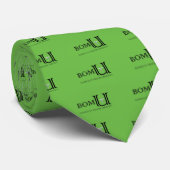 Cravate de BOMU (vert) (Roulé)