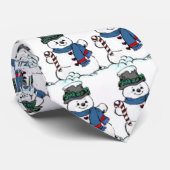 Cravate de bonhomme de neige (Roulé)