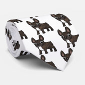 Cravate de bouledogue français (Roulé)