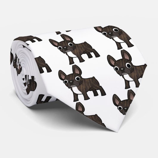 Cravate de bouledogue français (Roulé)