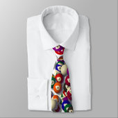 Cravate de boules de billard (Attaché)