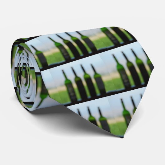 Cravate de bouteille de vin (Roulé)