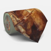 Cravate de brun de John (Roulé)