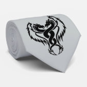 Cravate de caducée de dragon (Roulé)