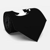 Cravate de café minimaliste (Roulé)