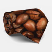 Cravate de café moyen de haricot (Roulé)