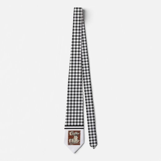 Cravate de café rétro (Devant)