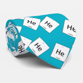 Cravate de calembour d'élément de gaz hilarant (Roulé)