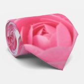 Cravate de Camellia rose (Roulé)