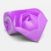 Cravate de Camellia violet (Roulé)