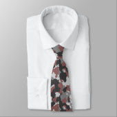 Cravate de camouflage Brown/gris pour hommes (Attaché)