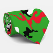 Cravate de camouflage de Noël (Roulé)
