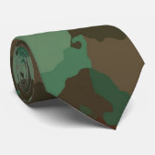 cravate de camouflage militaire (Roulé)