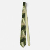Cravate de camouflage noir vert Tan (Devant)