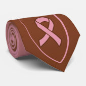 Cravate de cancer du sein (Roulé)