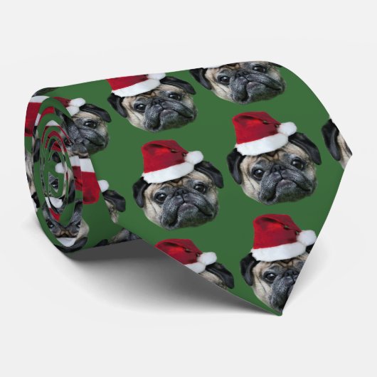 Cravate de carlin de Noël (Roulé)