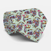 Cravate de carte de jeu (Roulé)