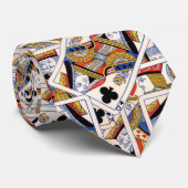 Cravate de cartes de jeu (Roulé)