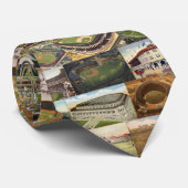 Cravate de cartes postales de stade de base-ball (Roulé)