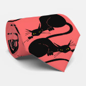 CRAVATE DE CAT NOIR (Roulé)